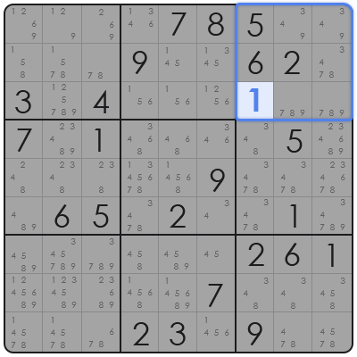 sudoku skyscraper technique